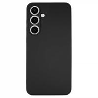 JT Berlin Pankow Soft Backcover Samsung Galaxy S25 Zwart Inductieve lading - thumbnail