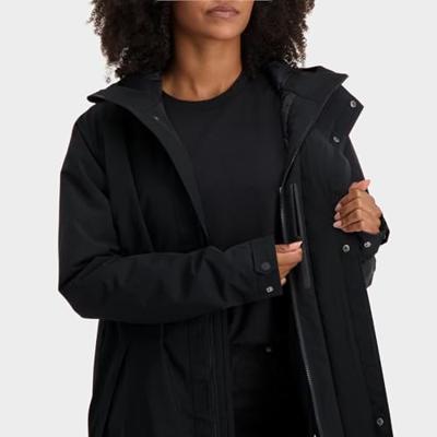AGU City Slicker Winter Regenjas Urban Outdoor - Zwart - M - Waterdicht AGU City Slicker Winter Regenjas Urban Outdoor - Zwart - M - Waterdicht