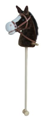 Pluchen Stokpaard met Geluid 97 cm Assorti - thumbnail