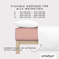 Schlafgut Schlafgut Pure Jersey Hoeslaken L - 140x200 - 160x220 154 Purple Mid - thumbnail