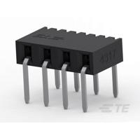 TE Connectivity 2314928-4 Female header, inbouw (standaard) Inhoud: 1 stuk(s) Tube - thumbnail