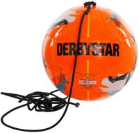 Derbystar Multikick Voetbal Mini Oranje Maat 1 - thumbnail