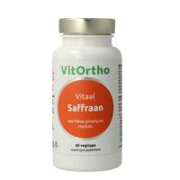 Saffraan vitaal 60 Vegetarische capsules - thumbnail