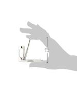 Omega scheerkwaststandaard chrome met scheermeshouder - thumbnail