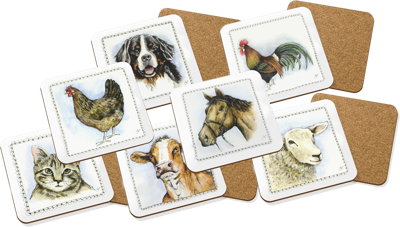 Boerenwinkel Onderzetters 7st