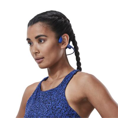 SHOKZ OpenRun Headset Draadloos Neckband Sporten Bluetooth Blauw