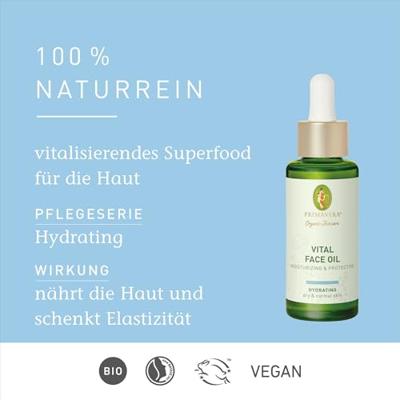 Vital face oil moisturizing & protective