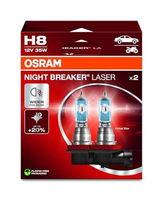 Osram Automotive 64212NL-2HB Halogeenlamp Night Breaker Laser Next Generation H8 35 W 12 V