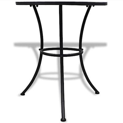 VidaXL Bistrotafel 60 cm mozaïek blauw en wit VidaXL Bistrotafel 60 cm mozaïek blauw en wit