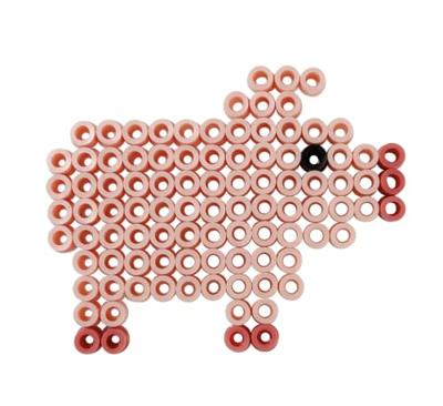 Little Dutch Maxi strijkkralen Little Farm 550 stuks Little Dutch Maxi strijkkralen Little Farm 550 stuks
