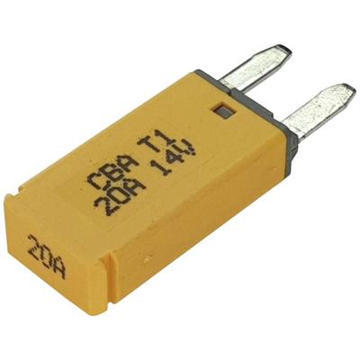 Hansor CBA1-2014 Zekeringautomaat standaard vlakzekering 20 A Oranje 1 stuk(s) Hansor CBA1-2014 Zekeringautomaat standaard vlakzekering 20 A Oranje 1 stuk(s)