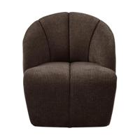 Woood Mojo fauteuil rib Bruin - thumbnail