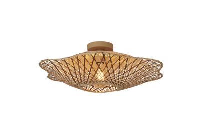 GOOD&MOJO Plafondlamp 'Madura' Bamboe, 60cm, kleur Naturel/Bruin GOOD&MOJO Plafondlamp 'Madura' Bamboe, 60cm, kleur Naturel/Bruin