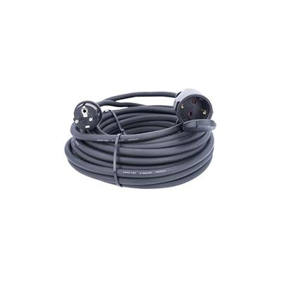 AS Schwabe 60335 Stroom Verlengkabel Zwart 15.00 m H07RN-F 3G 1,5 mm²