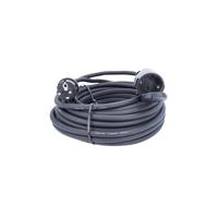 AS Schwabe 60335 Stroom Verlengkabel Zwart 15.00 m H07RN-F 3G 1,5 mm² - thumbnail