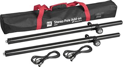 HK Audio Stereo Pole Add-on XLR tussenpalen + kabels