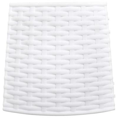 Kerstboomrok 56x23 cm kunststof wit Kerstboomrok 56x23 cm kunststof wit