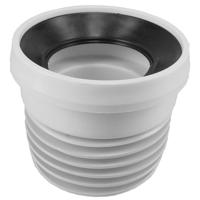 Riko closet manchet recht 100x110 mm wit - thumbnail