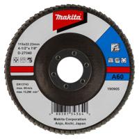 Makita Accessoires Lamellenschuursch. 115x22 K60 - D-27040 - thumbnail