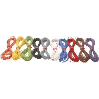 TAMS Elektronik 73-10099-12-C Stroomdraad 1 x 0.05 mm² Bont