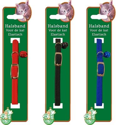 Kattenhalsband elastisch rood Kitten-en-kattenhalsbanden Gebr. de Boon - Gebr de boon