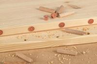 Wolfcraft deuvelbevestigingen | deuvelmarkeerpunten | ø10mm | 4 stuks - 2913000 - thumbnail