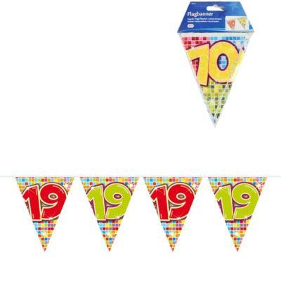 Folat vlaggenlijn blocks 19 jaar 3 meter | 24 stuks