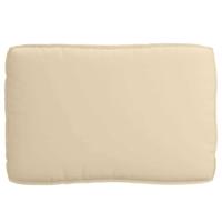 VidaXL Kussen beige 120 x 80 x 12 cm oxford stof - thumbnail