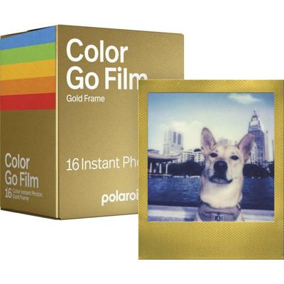 Polaroid GO Color DP Instantfilm 2x8, gold frame