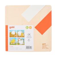 Goki houten lagenpuzzel kip - thumbnail