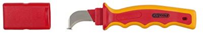 Kabelmes met isolatie en haakmes, 200 mm KS Tools 117.1331