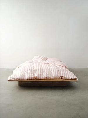 Marc O'Polo Marc O'Polo Classic Stripe Dekbedovertrek 240x200/220 Rose smoke