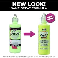 Tulip • dimensional fabric paint puff lectric lime 118ml - thumbnail