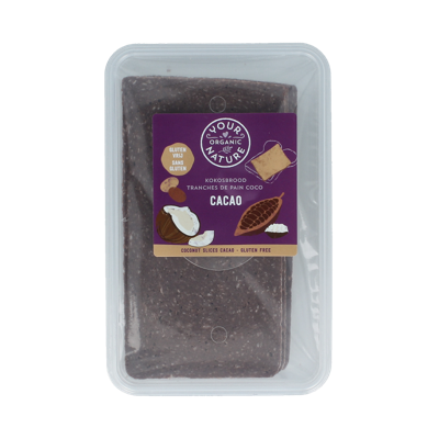 Kokosbrood cacao bio 225 Gram Kokosbrood cacao bio 225 Gram