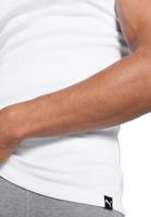 2-Pack heren hemden - Basic Tanktop - Katoenen onderhemd slim fit - Ronde hals - Zonder mouwen - XL - Wit - Top - Singlet - XL - thumbnail