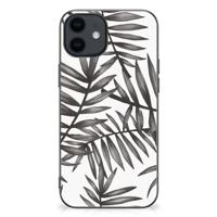 iPhone 12 Pro | 12 (6.1") Skin Case Leaves Grey - thumbnail