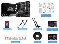 MSI B550M PRO-VDH WIFI moederbord AMD B550 Socket AM4 micro ATX - thumbnail