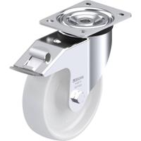 Blickle L-PO 175R-FI Zwenkwiel met rem Wieldiameter: 175 mm Draagvermogen (max.): 400 kg 1 stuk(s) - thumbnail