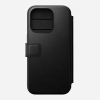 Nomad Modern lederen folio iPhone 15 Pro - Black - thumbnail