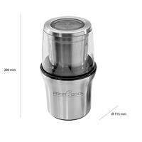 Profi Cook KSW 1021 501021 Koffiemolen RVS Slagmessen - thumbnail