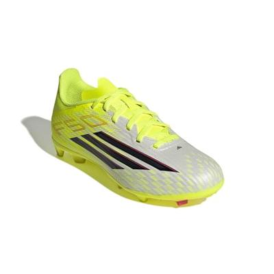 adidas F50 League Gras / Kunstgras Voetbalschoenen (MG) Kids Neongeel Zwart Rood adidas F50 League Gras / Kunstgras Voetbalschoenen (MG) Kids Neongeel Zwart Rood