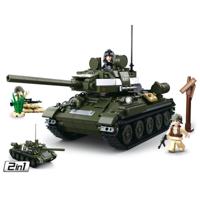 Sluban WWII - 2in1 Russian Tank (M38-B0689) - thumbnail