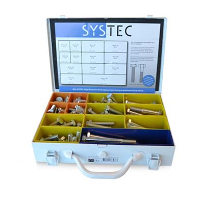 Systec Assortimentskoffer Tap- & Zeskantbout Vz Din933/931 M12 - 8960.60.30204