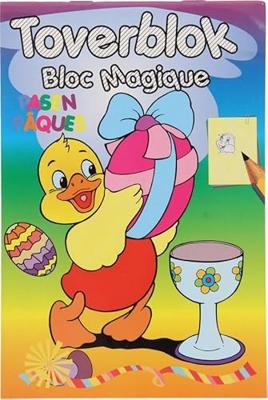 Boek Specials Nederland BV Tover- krasblok pasen a5