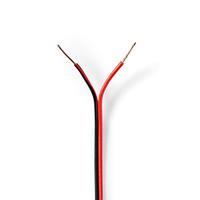Nedis Speaker-Kabel | 2x 0.5 mm² | CCA | 100 m | Wit | 1 stuks - CAGW0500WT1000 CAGW0500WT1000 - thumbnail