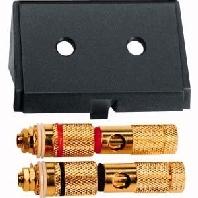 Merten 464387 Luidsprekerstekkerdoos System M Zwart 1 stuk(s)