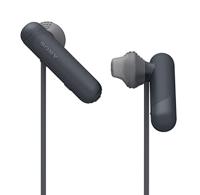 Sony WISP500B.CE7 True Wireless Sport Hoofdtelefoon met Noise Cancelling inclusief oplaad-etui (IPX4 waterbestendig, extra bass) zwart - thumbnail