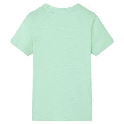 Kindershirt 92 lichtgroen