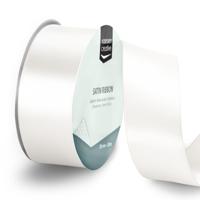 Vaessen Creative • satijnlint 20mx38mm wit - thumbnail