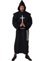 Pater kostuum elite zwart - thumbnail